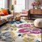 World Rug Gallery Modern Floral Area Rug 9' x 12' Multi Area Rug 9098MULTI9X12 - alternate 1